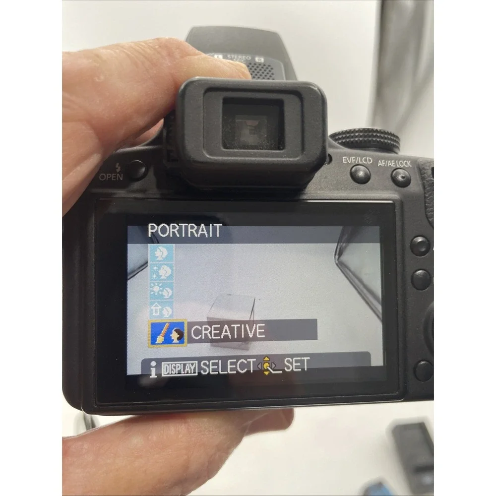Panasonic Lumix DMC-FZ40 Digital Camera 14MP 24x Zoom+Battery+Charger+SD Card+